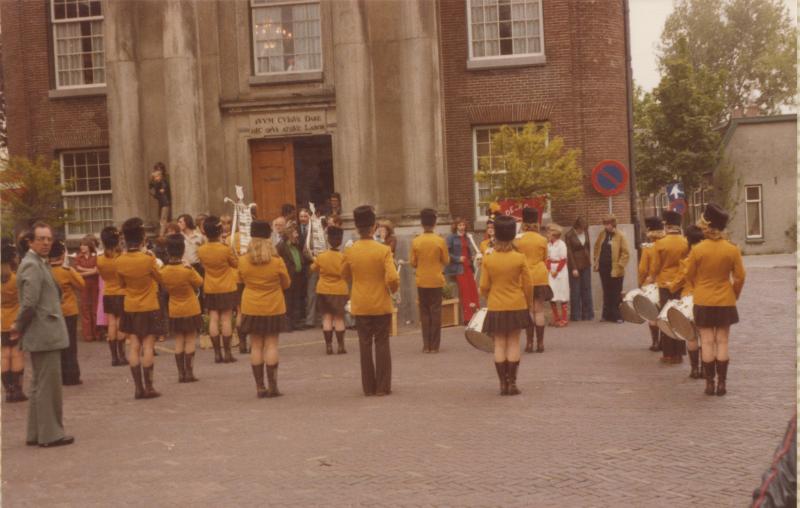 25-5-1978 10 jarig bestaan van drumband de Reef